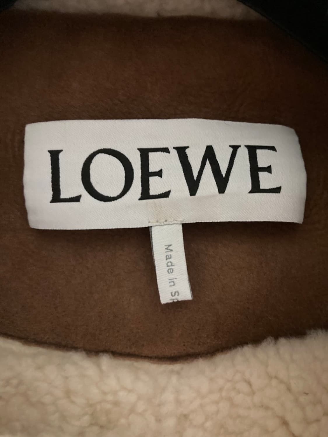 로에베 무스탕 시어링 자켓 상품이미지6