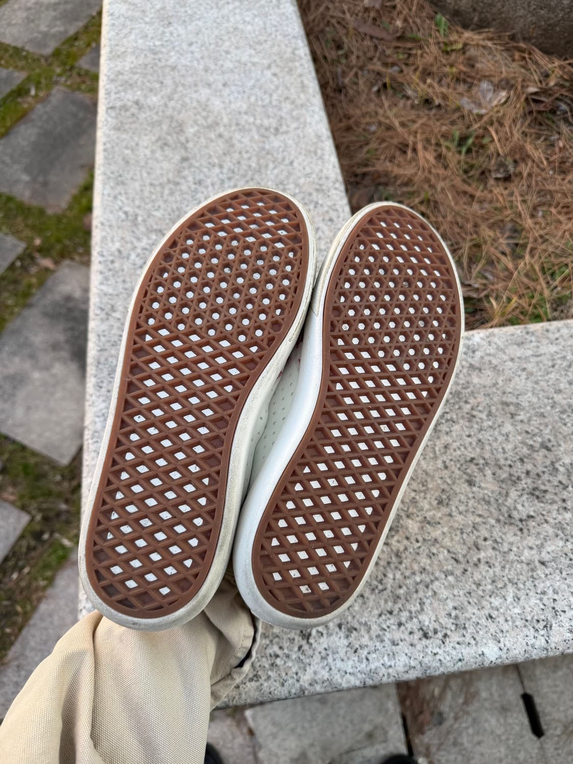 Vans 반스 컴피쿠시 원 체커보드 레드 상품이미지9