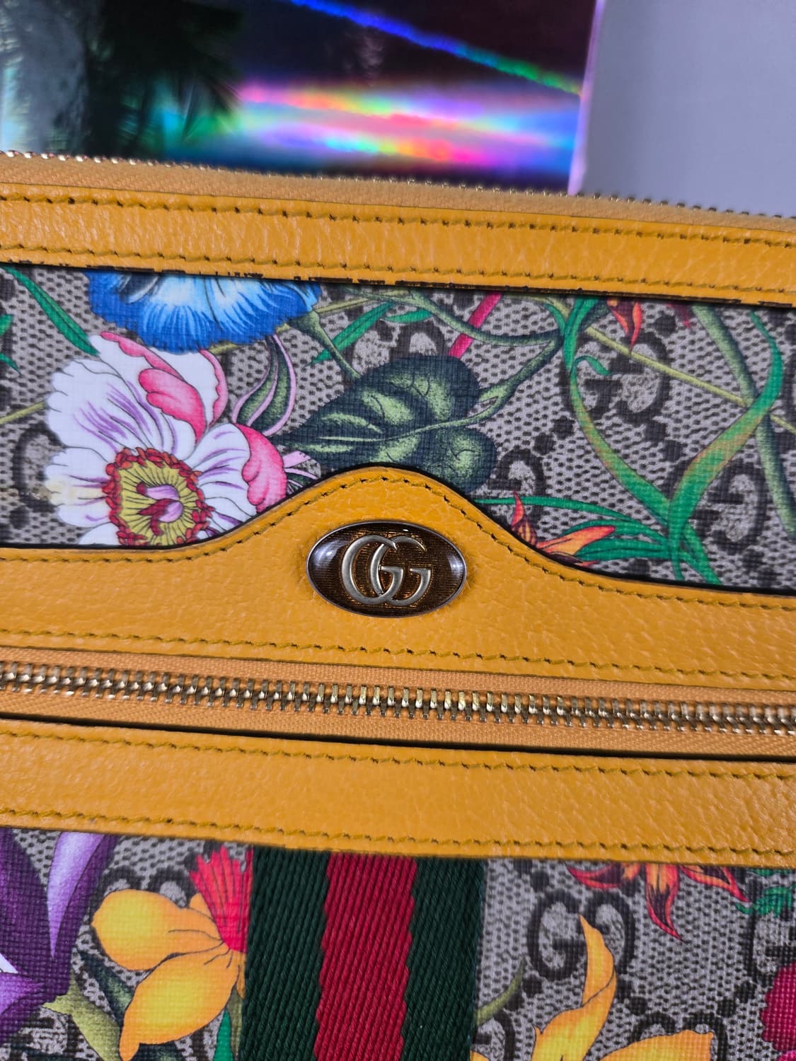 GUCCI 구찌 마몬트 오디피아 플로라 클러치 한정판 가방 플라워 정품 상품이미지5