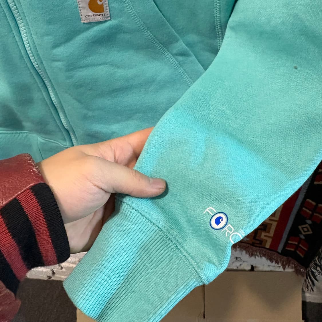 칼하트 빈티지 후드집업 상품이미지4