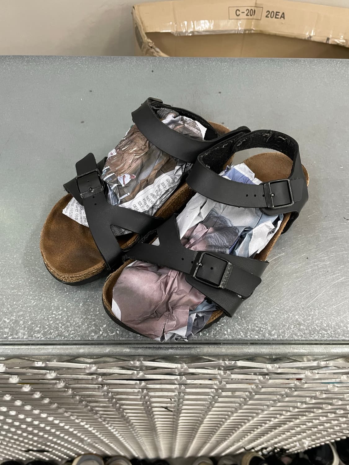 버켄스탁 뉴욕 키즈 블랙 230 상품이미지2