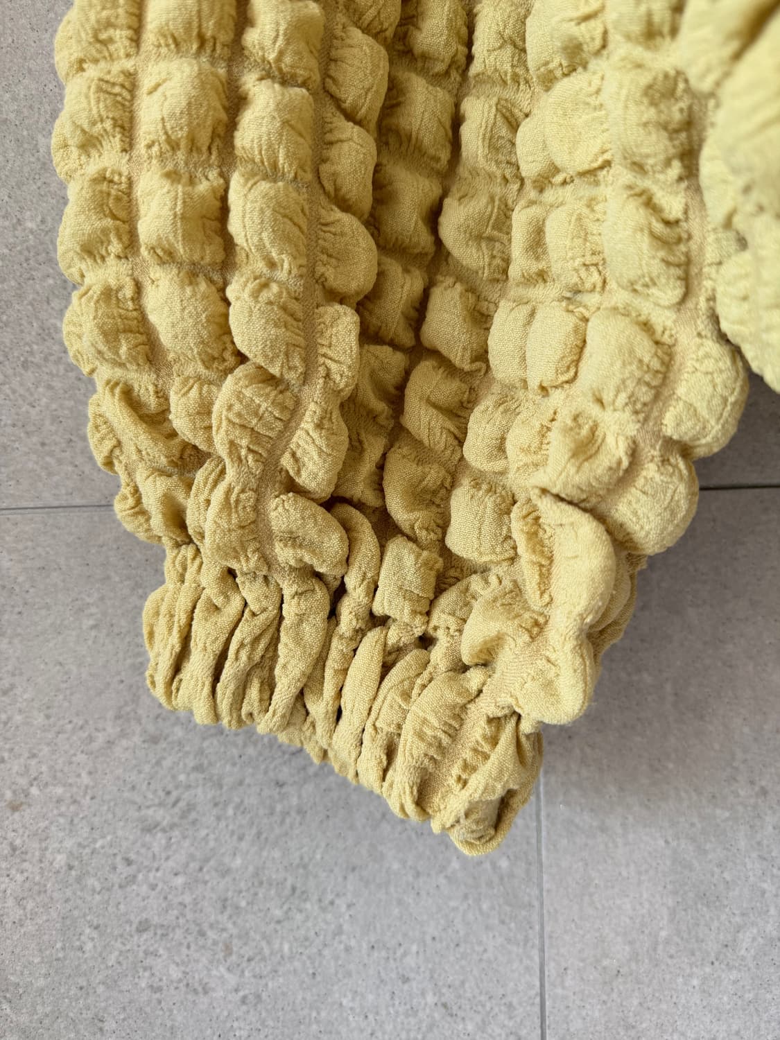 여성 긴팔 블라우스 벌룬 소매 구름 가방 상품이미지2