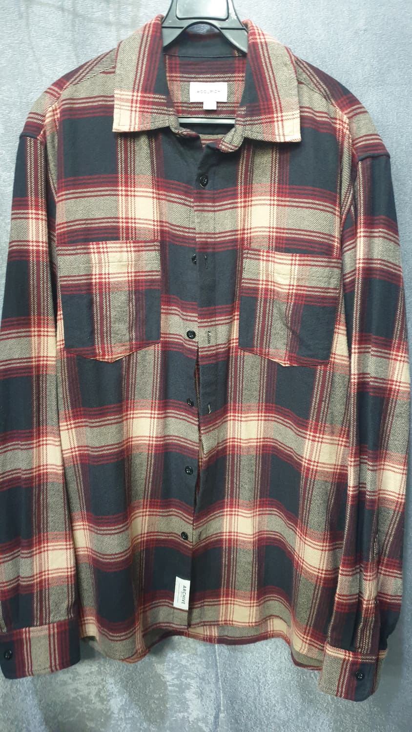 울리치 체크 셔츠 USA S EU M 상품이미지1