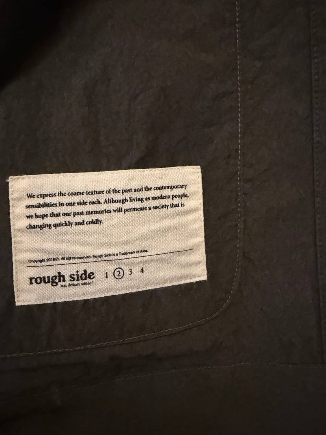 러프사이드 필드 라이트자켓 챠콜 2사이즈 상품이미지4