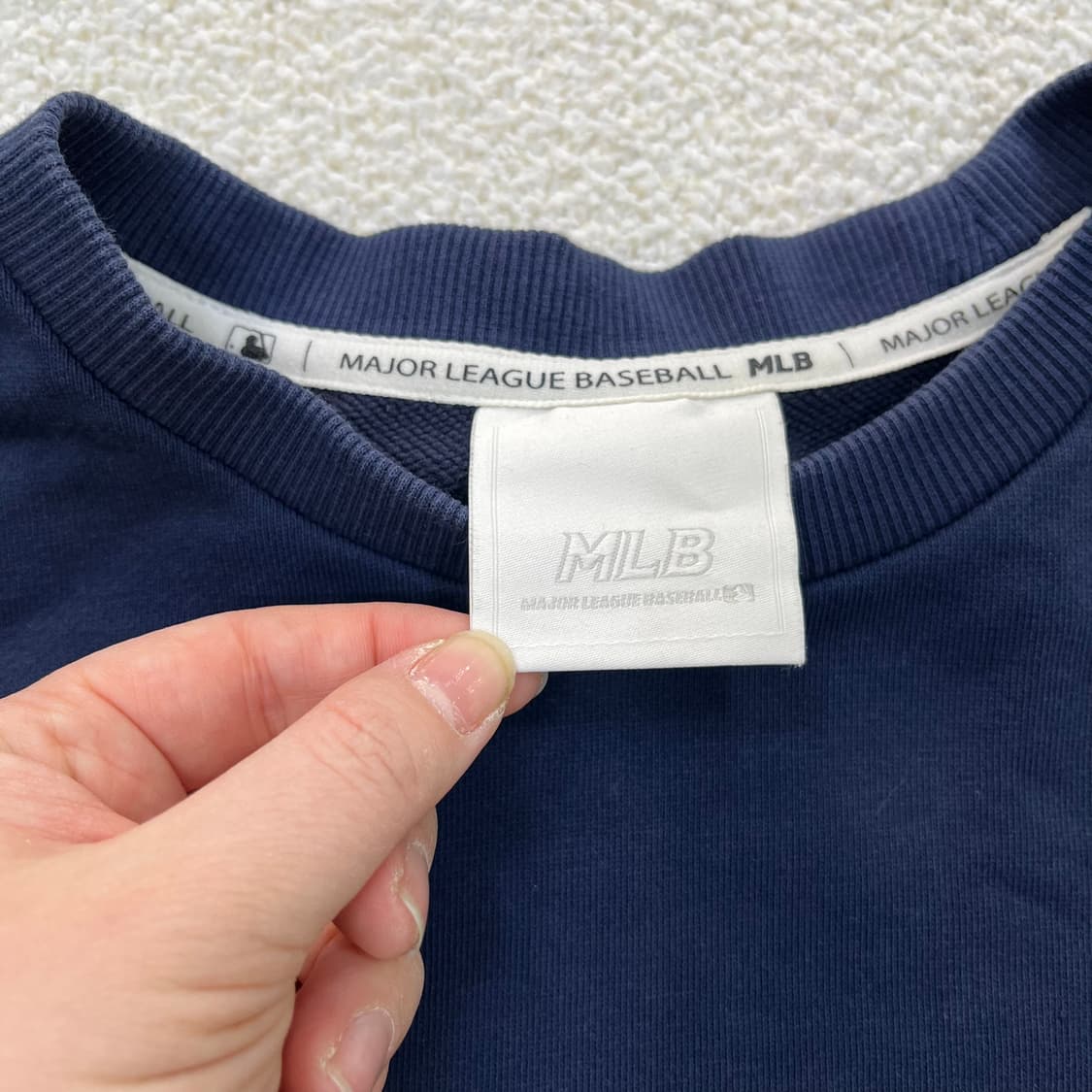 85 엠엘비 스몰로고 맨투맨 0312M1 상품이미지2