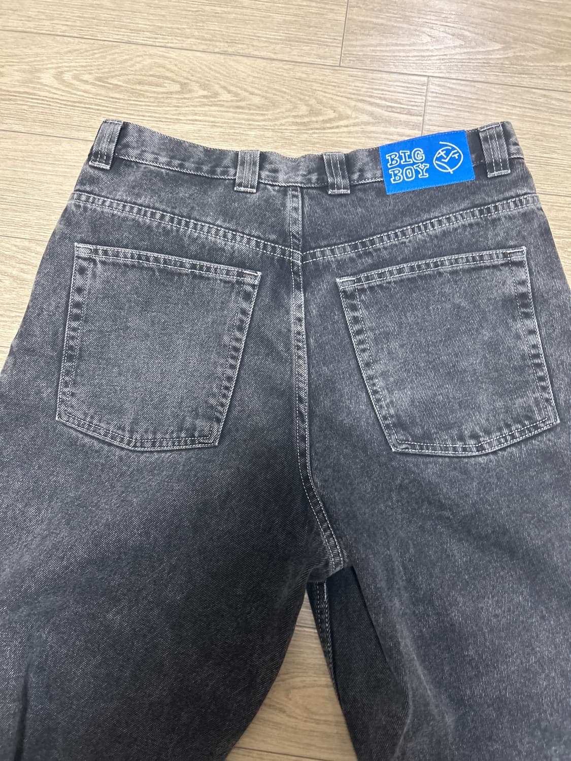 폴라스케이트 빅보이 팬츠 실버블랙 L 상품이미지4