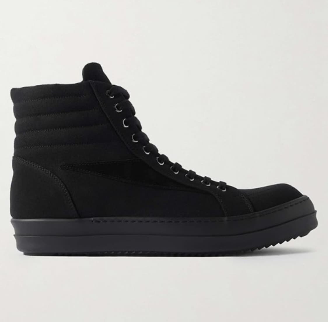 25 SS 43size 릭오웬스 다크쉐도우 캔버스 릭반스 하이 상품이미지1