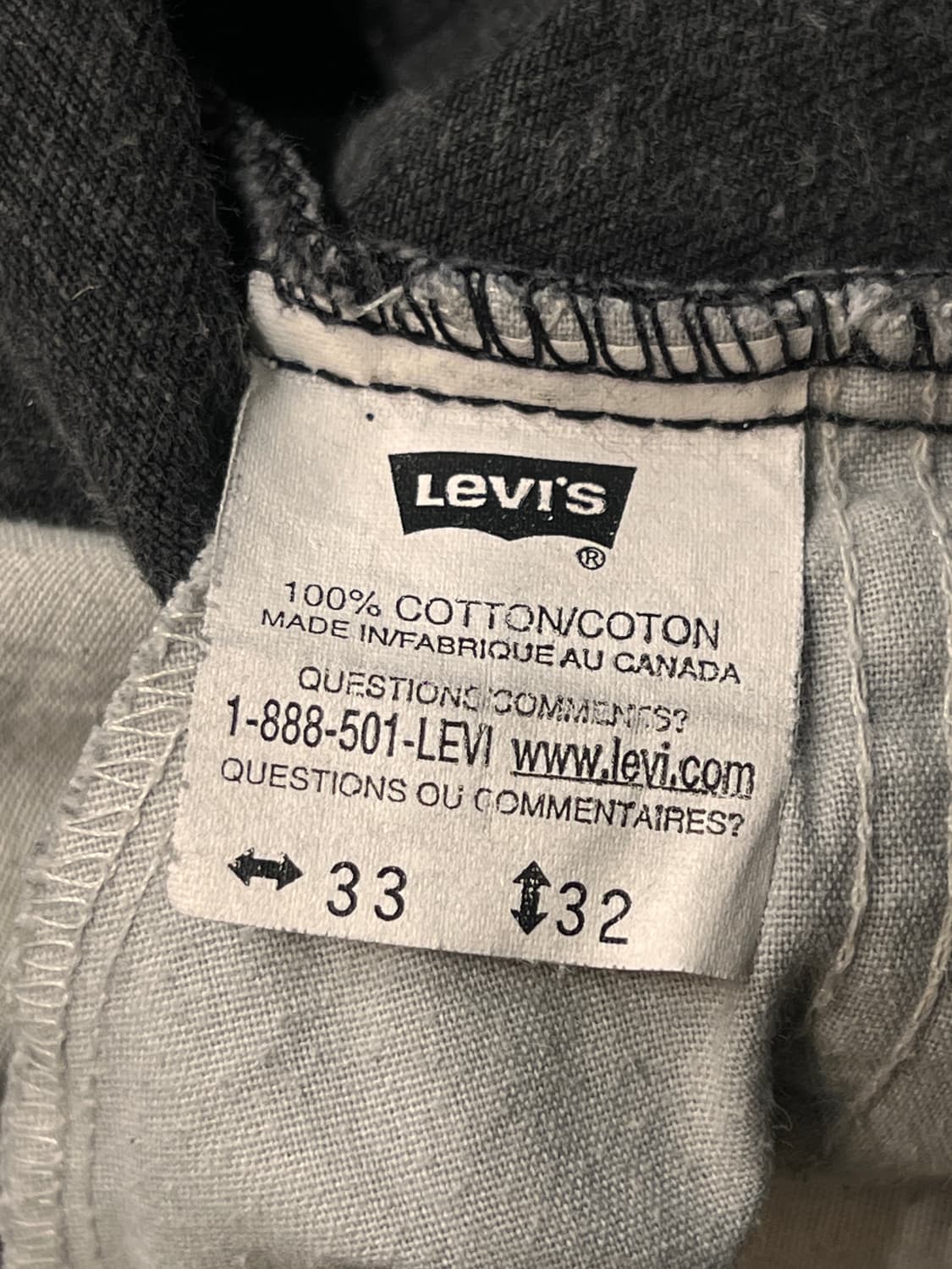 90‘s 리바이스506 오랜지텝 블랙진 상품이미지5