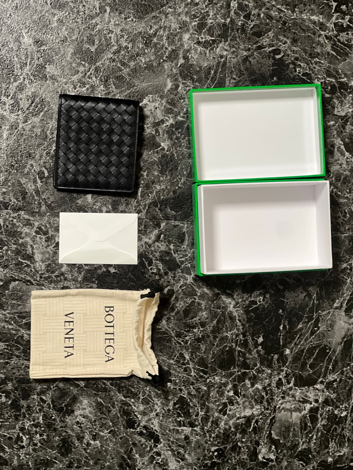 보테가베네타 반지갑 블랙 상품이미지6