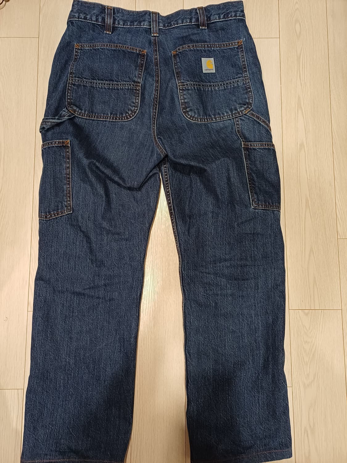 칼하트 더블니 인디고 데님 워크팬츠 31사이즈 상품이미지2
