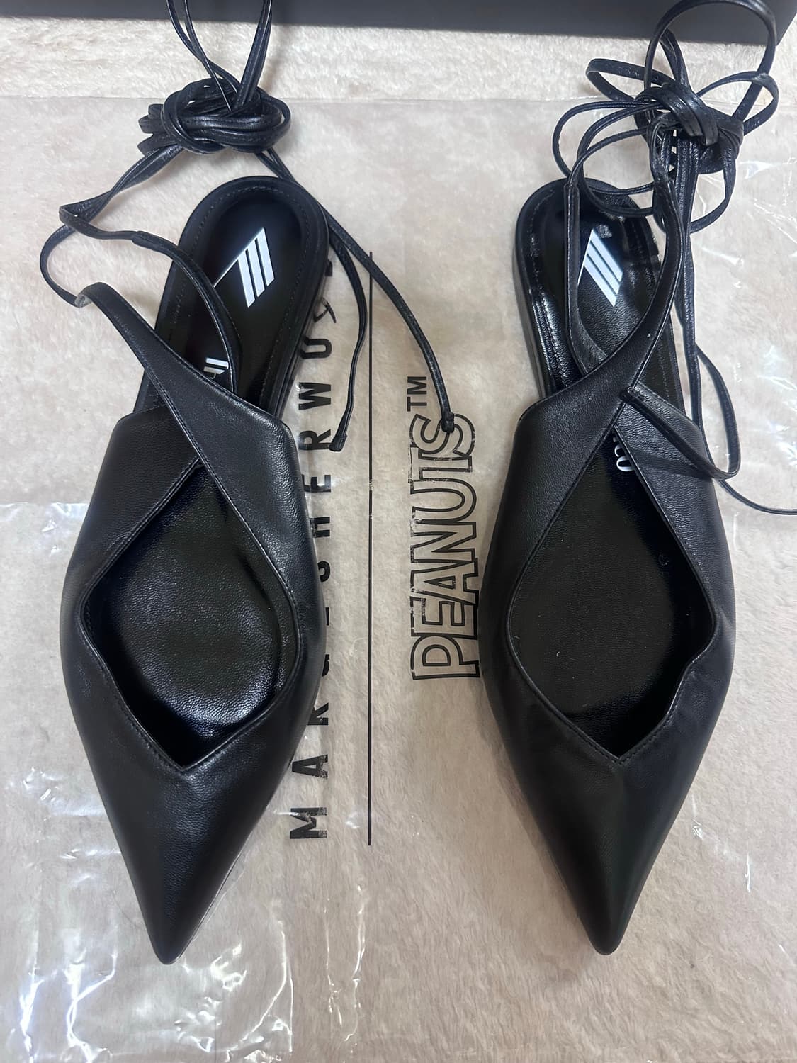 the attico 스트랩 플랫 37 상품이미지2