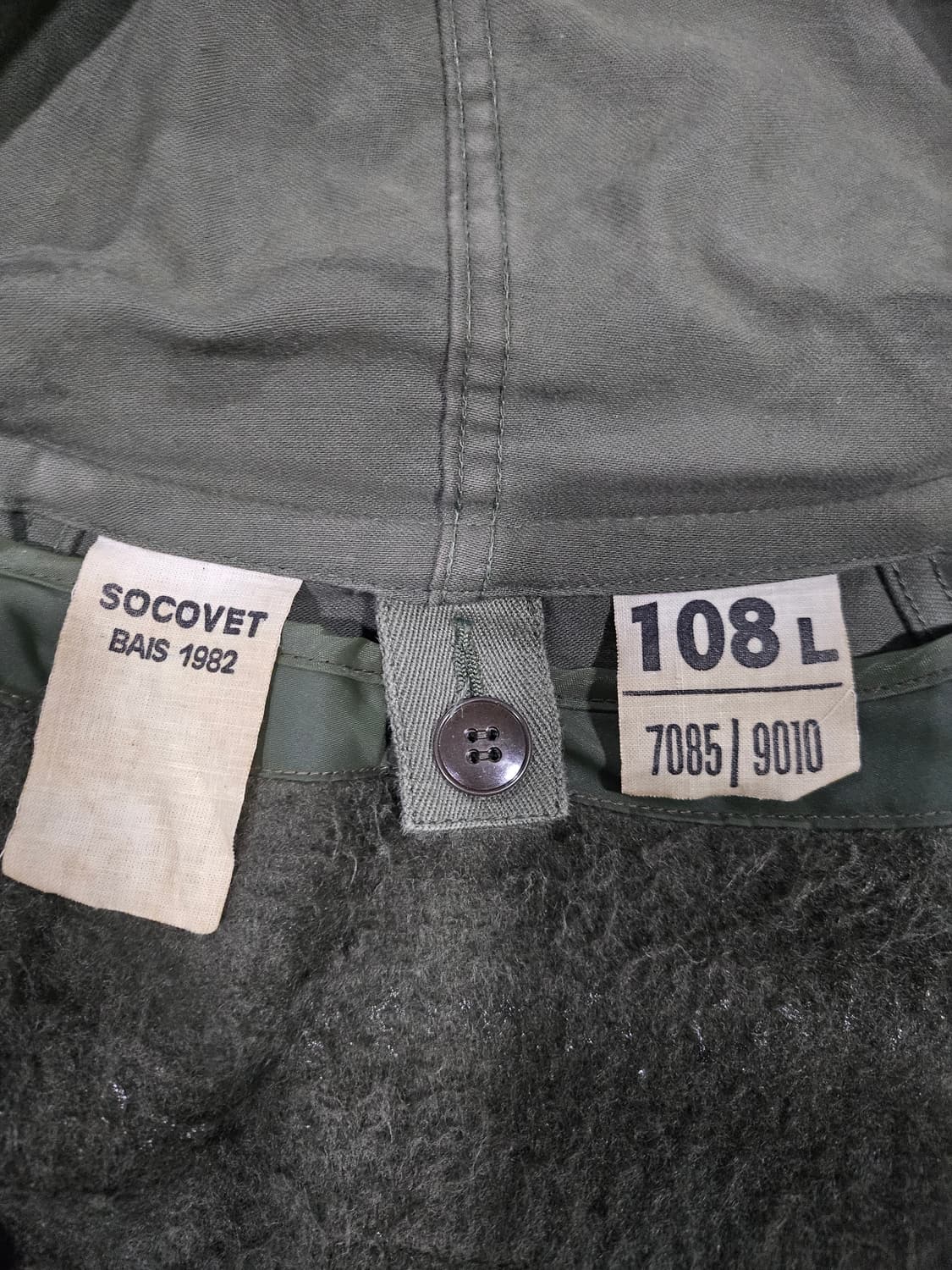 80s 오리지날 S300 프랑스군 m64파카 상품이미지3