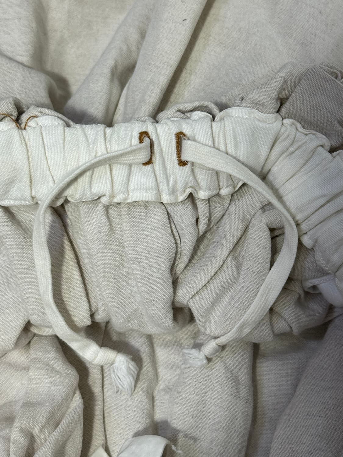 꼼데가르송 트리콧 린넨 플레어 스커트 상품이미지7