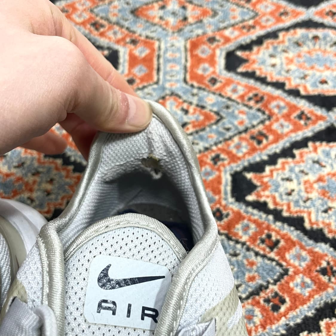 나이키 에어 화이트 러닝화 US 8 상품이미지6