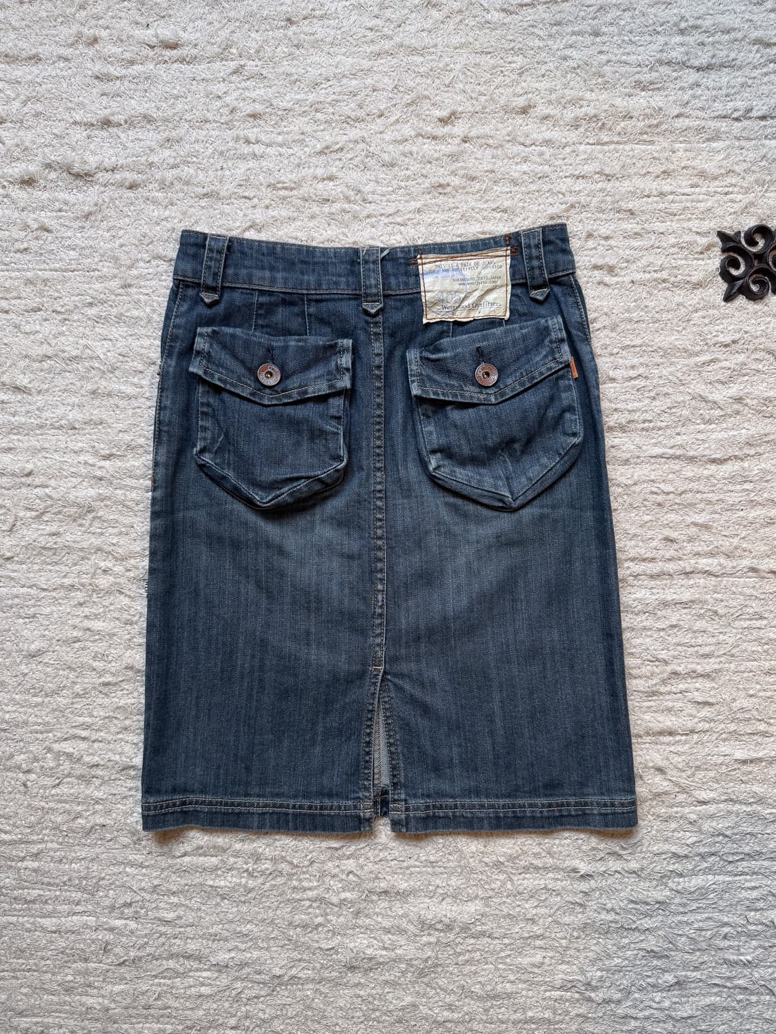 Pockets Denim Midi Skirt 0264 상품이미지5