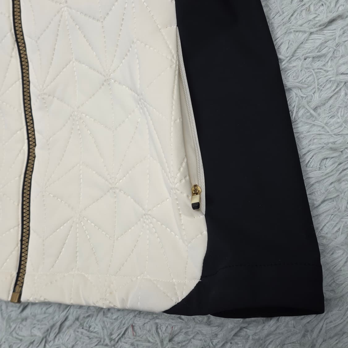 빈폴골프 여성 퀼팅 패턴 경량패딩 베스트 95 상품이미지5