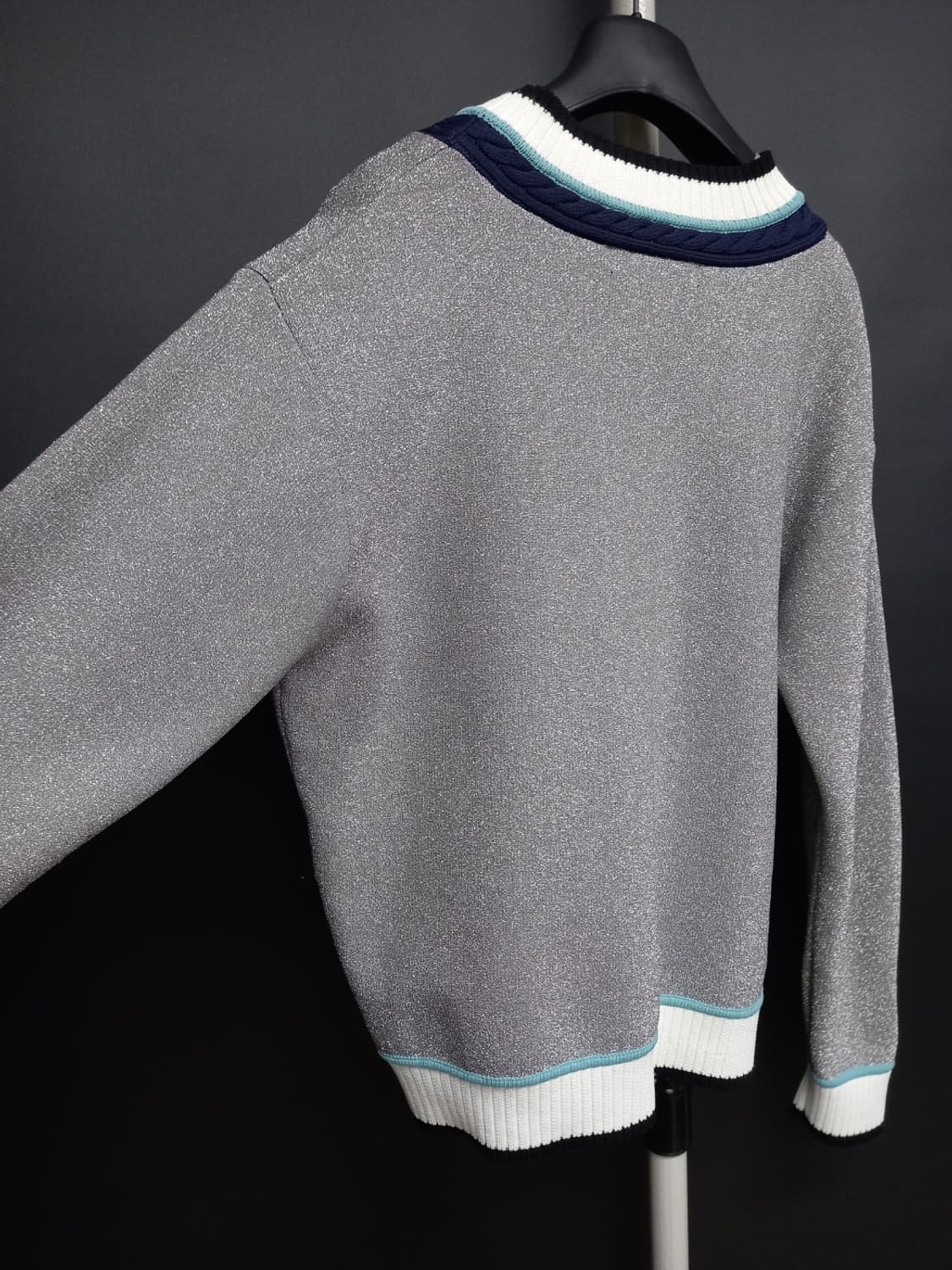 새 제시뉴욕 춘추동 글리터 니트 맨투맨 55 상품이미지5