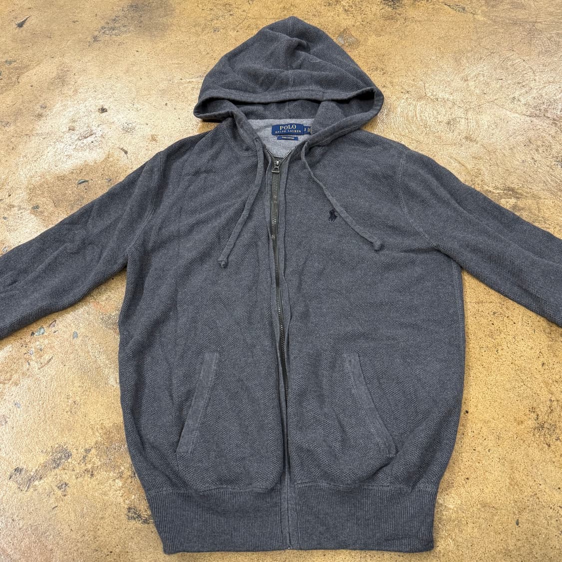 폴로 랄프로렌 그레이 후드집업  상품이미지3