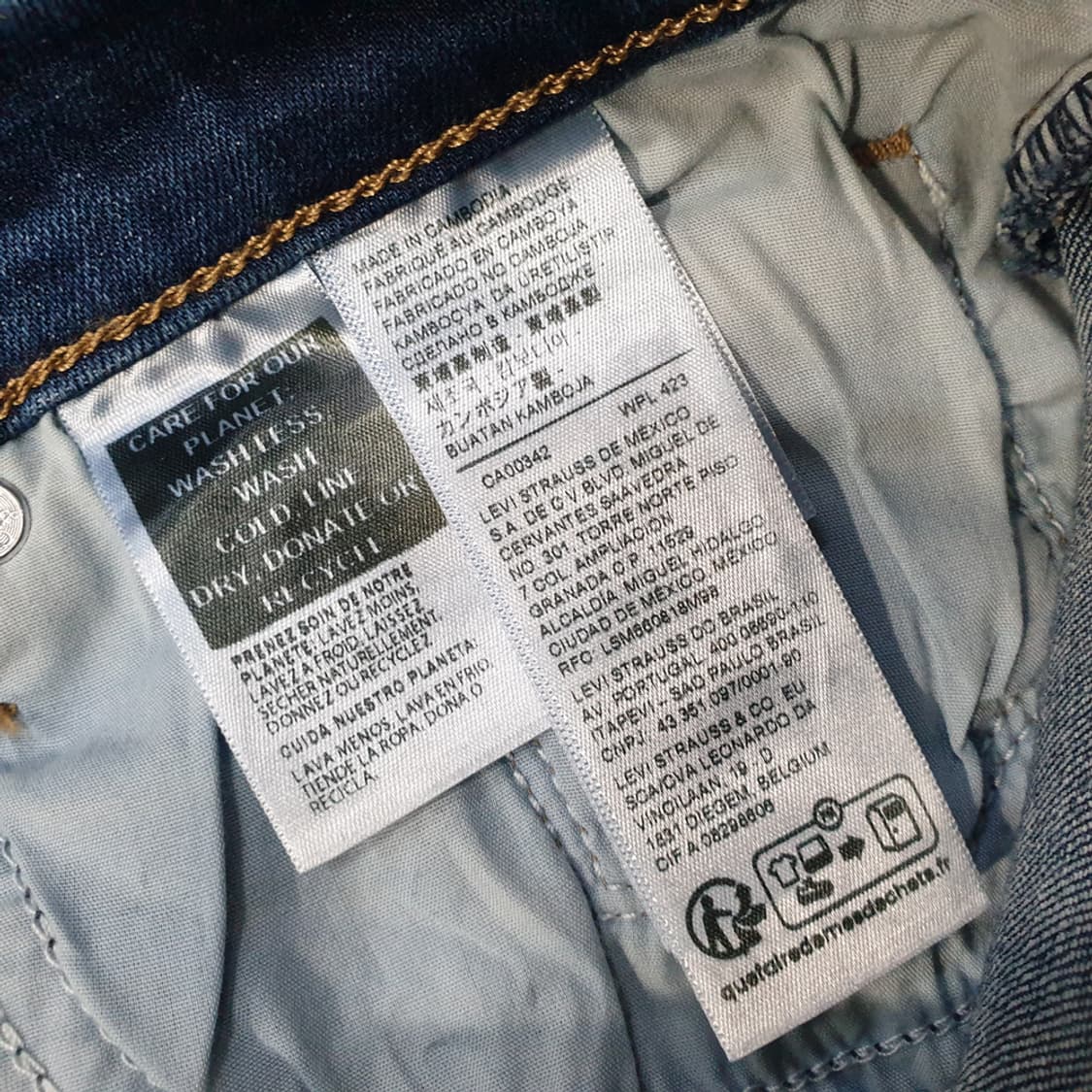 리바이스 여성 클래식 부츠컷 진 청바지 29 상품이미지6