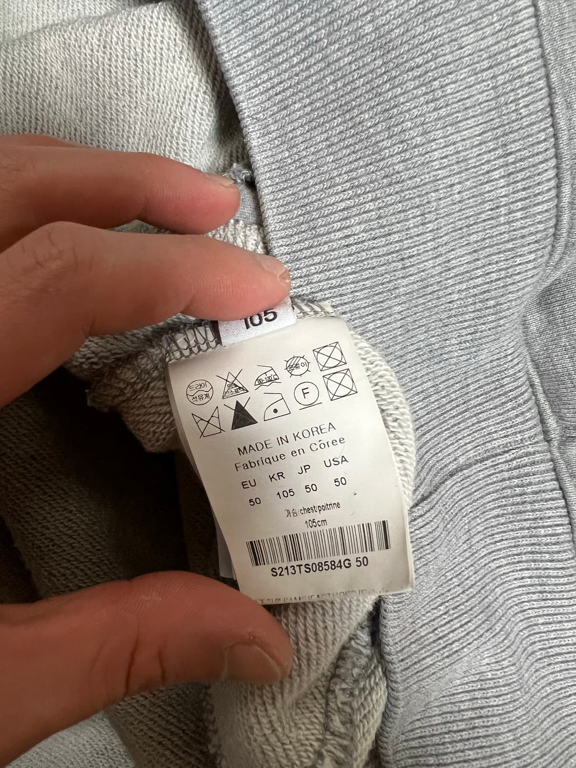 솔리드옴므 백로고 후드 상품이미지3