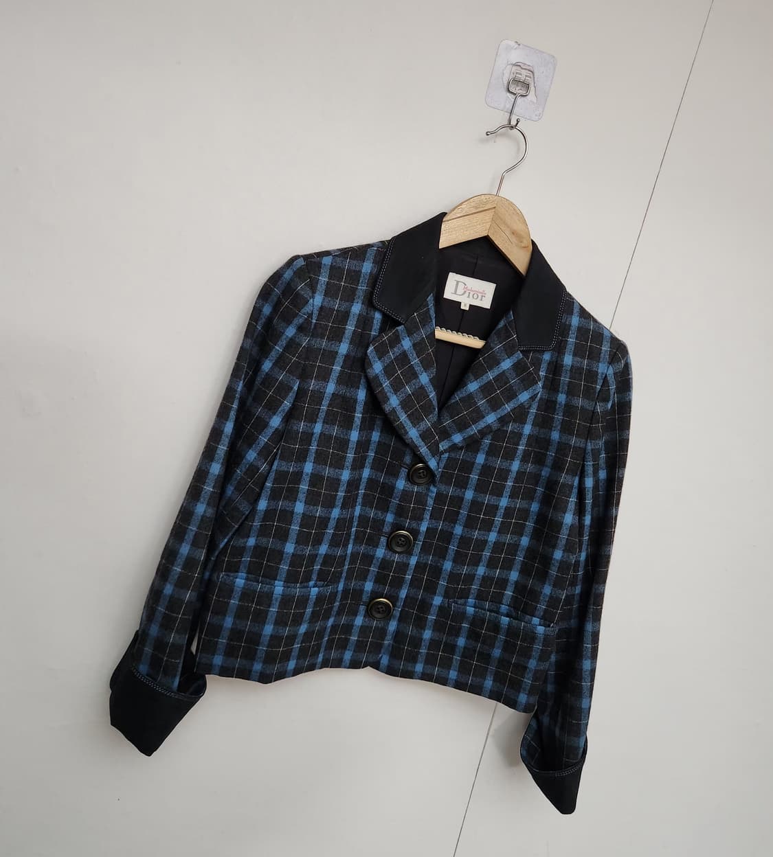 크리스찬 디올 90 55 체크자켓 상품이미지4