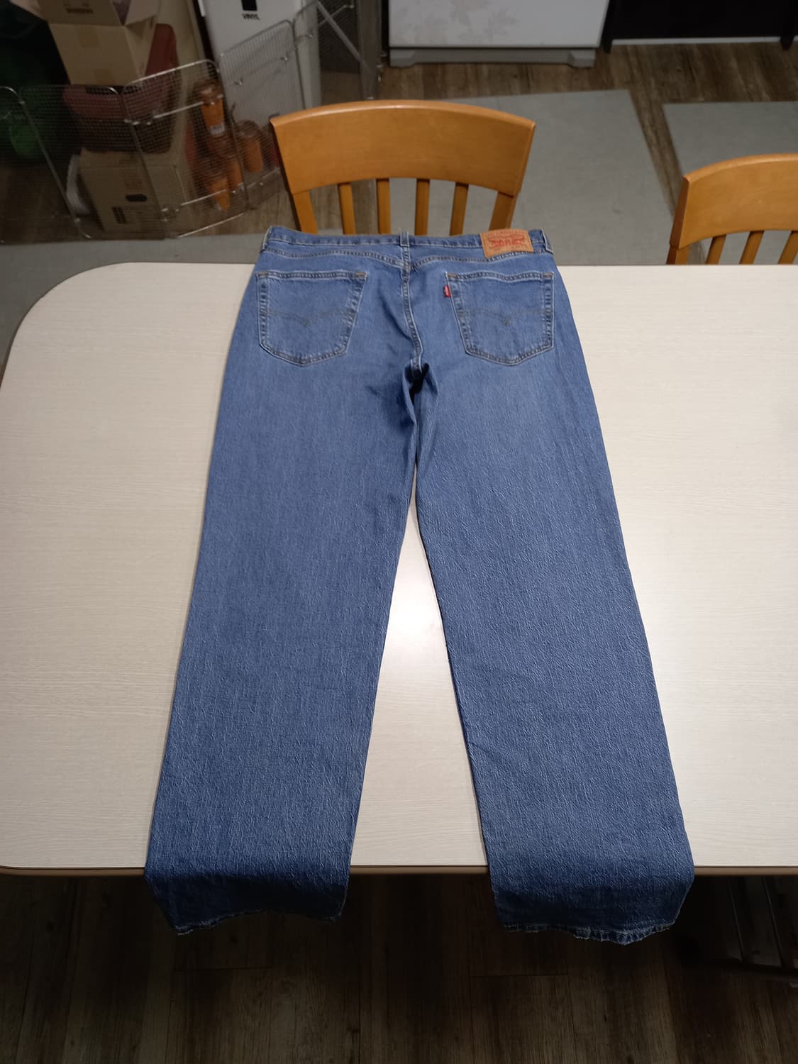 36 리바이스550 워싱 스판 일자진 36-435 상품이미지2