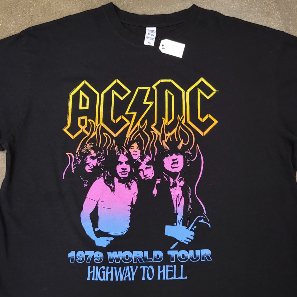 미국빈티지 ACDC 밴드 티셔츠 반팔티 락티셔츠 상품이미지3