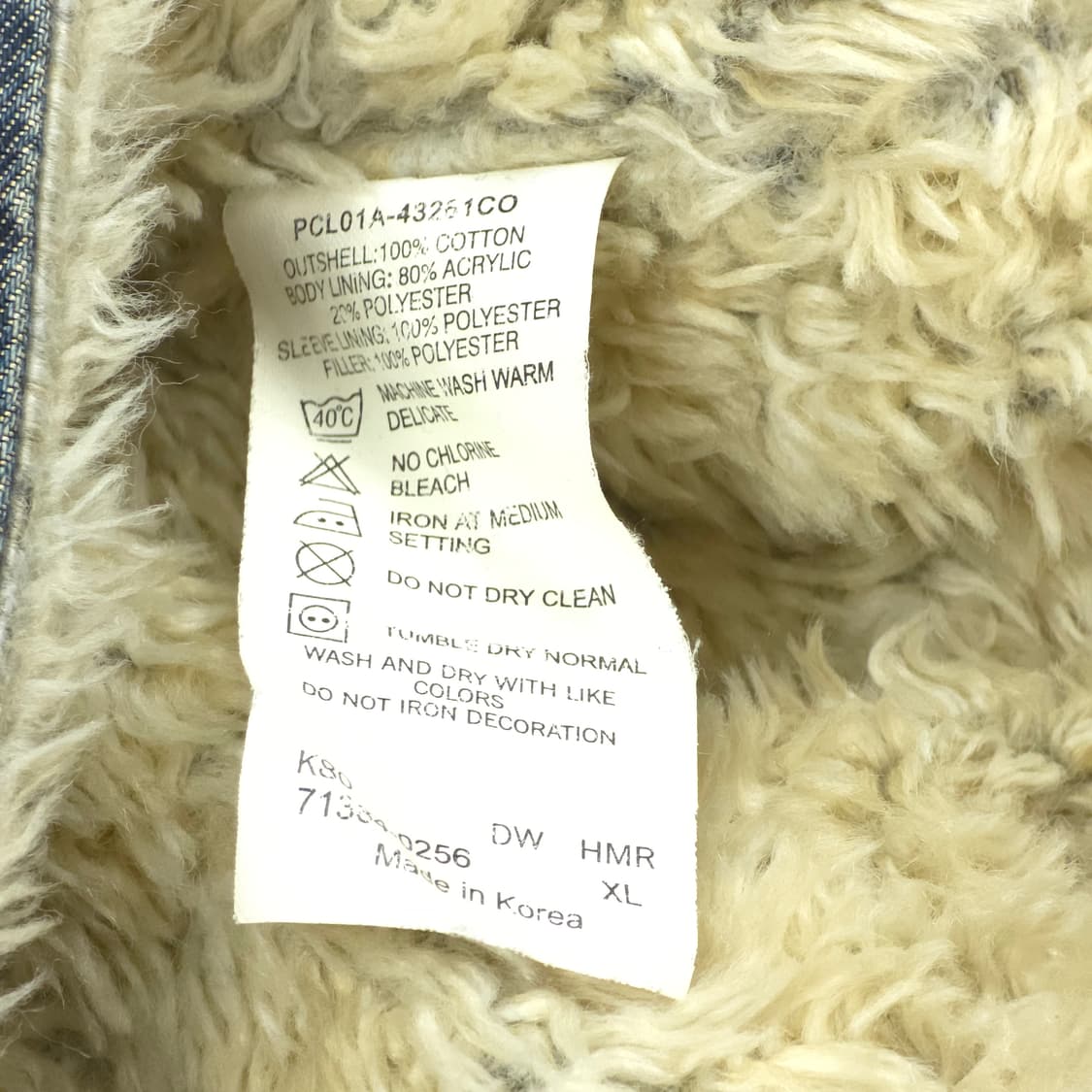 [XL] 리바이스 셰르파 데님자켓 상품이미지6