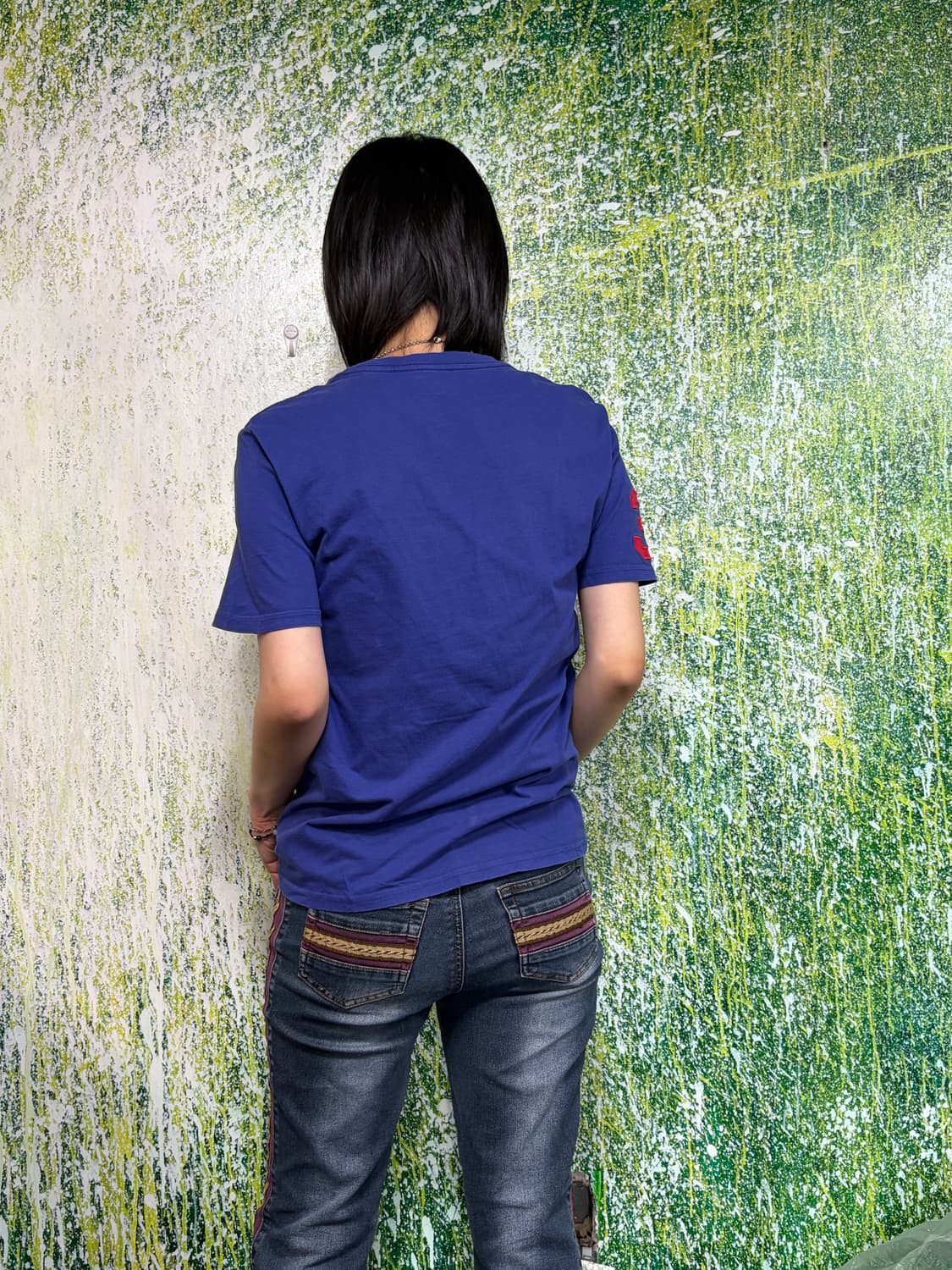 폴로 빅포니 치프키프 네이비 반팔 티셔츠 여성 L 상품이미지4