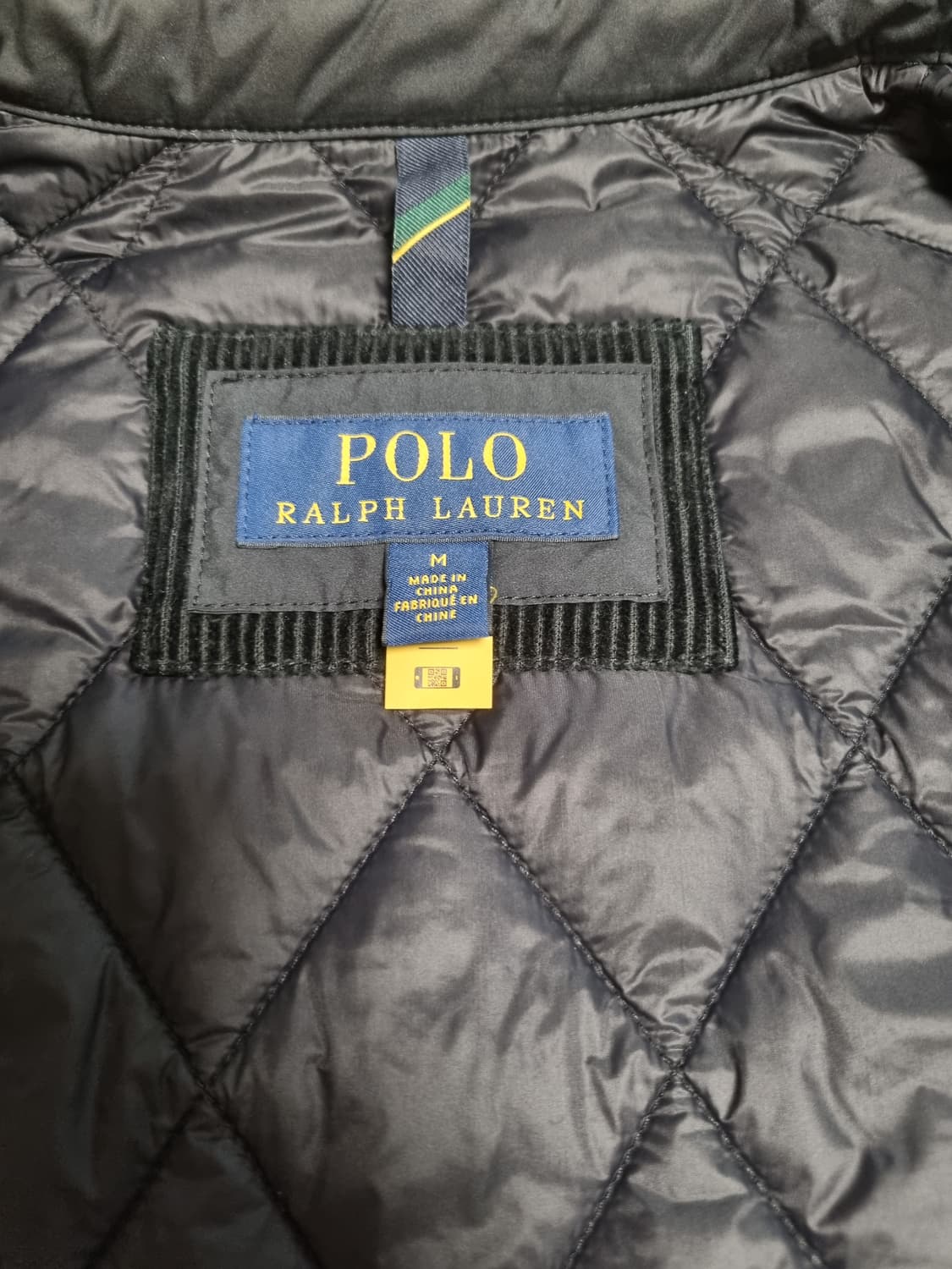 폴로 퀼팅 블랙 M 상품이미지2