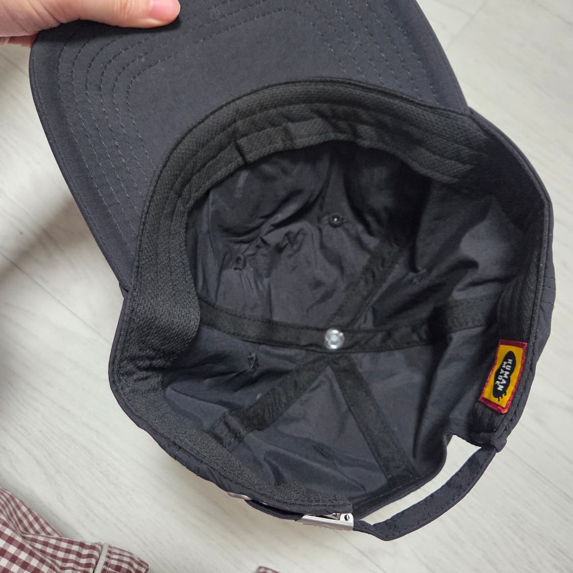 휴먼메이드 나일론 블랙 볼캡 상품이미지2