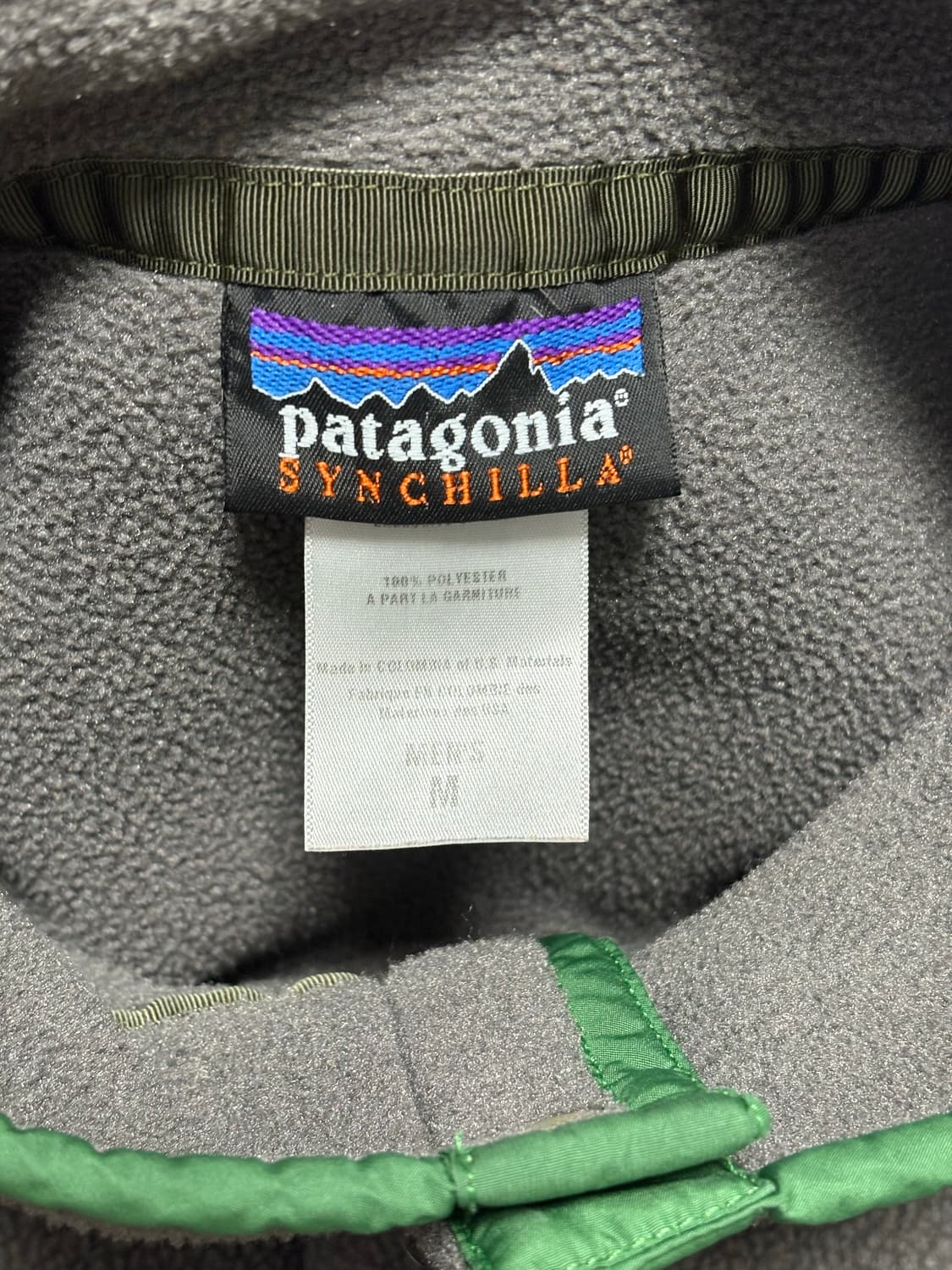 00s 파타고니아 신칠라 그레이 그린 상품이미지2