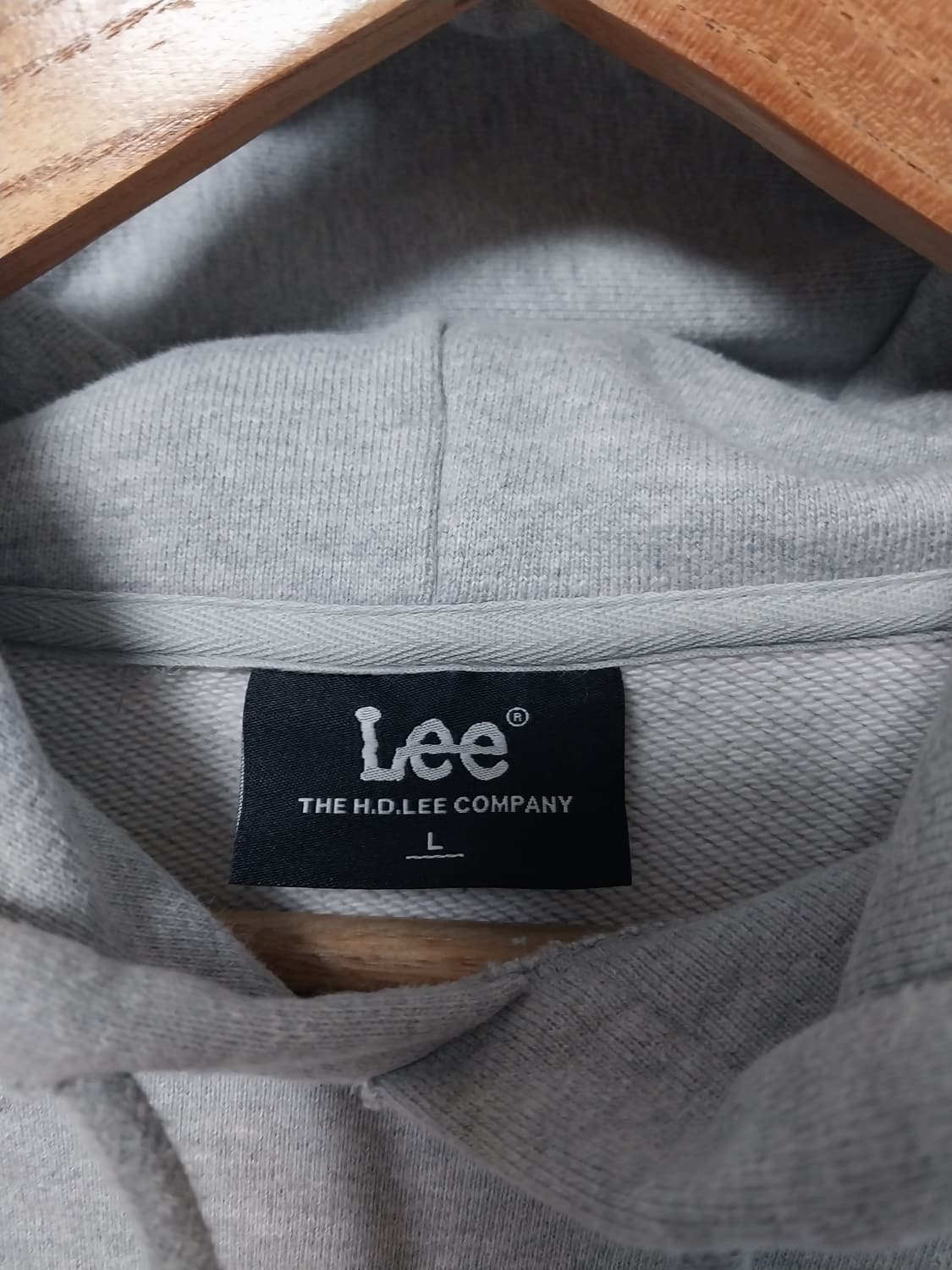 Lee 후드티 L사이즈 그레이 상품이미지4