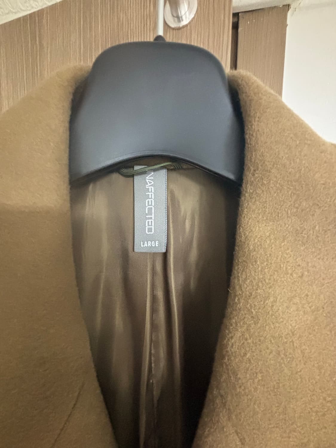 (L) 언어펙티드 오버사이즈 더블 코트 카멜 상품이미지7