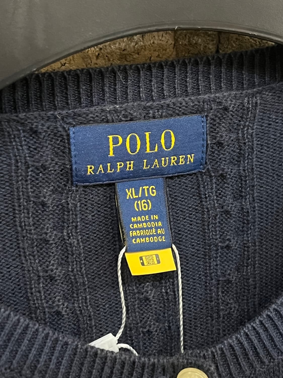 폴로 랄프 로렌 케이블 니트 가디건 상품이미지4