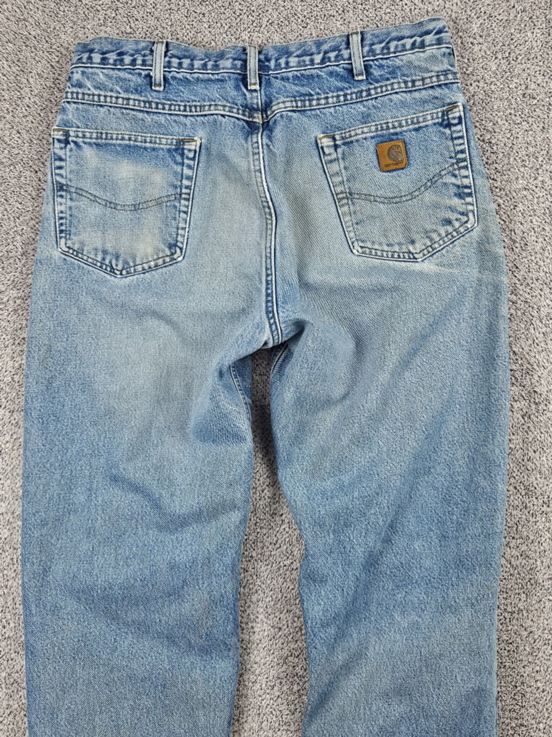 칼하트 헤비 플란넬 체크 데님 워크 팬츠 ( 35X34 ) / 10054 상품이미지9