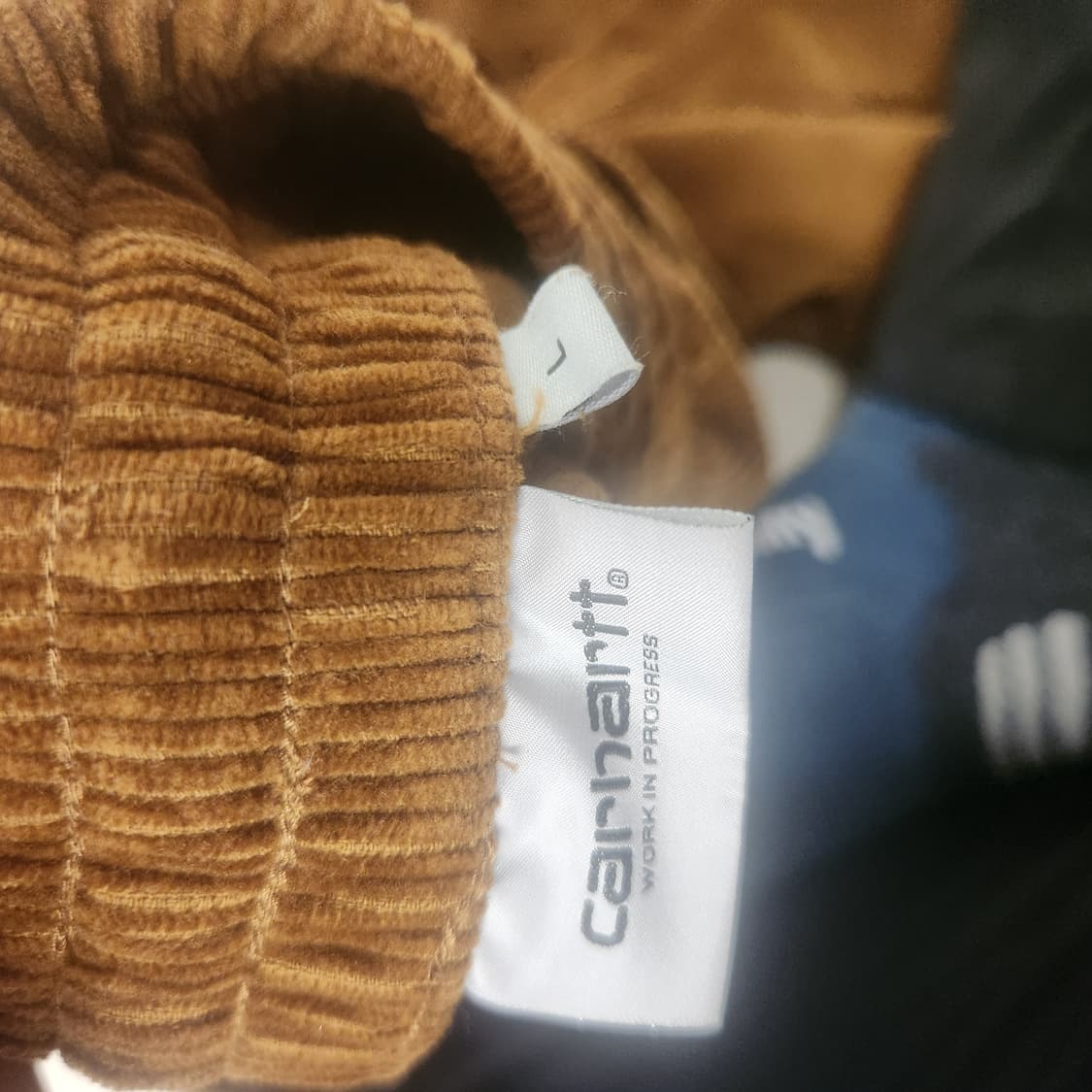 칼하트 코듀로이 브라운 팬츠 상품이미지4