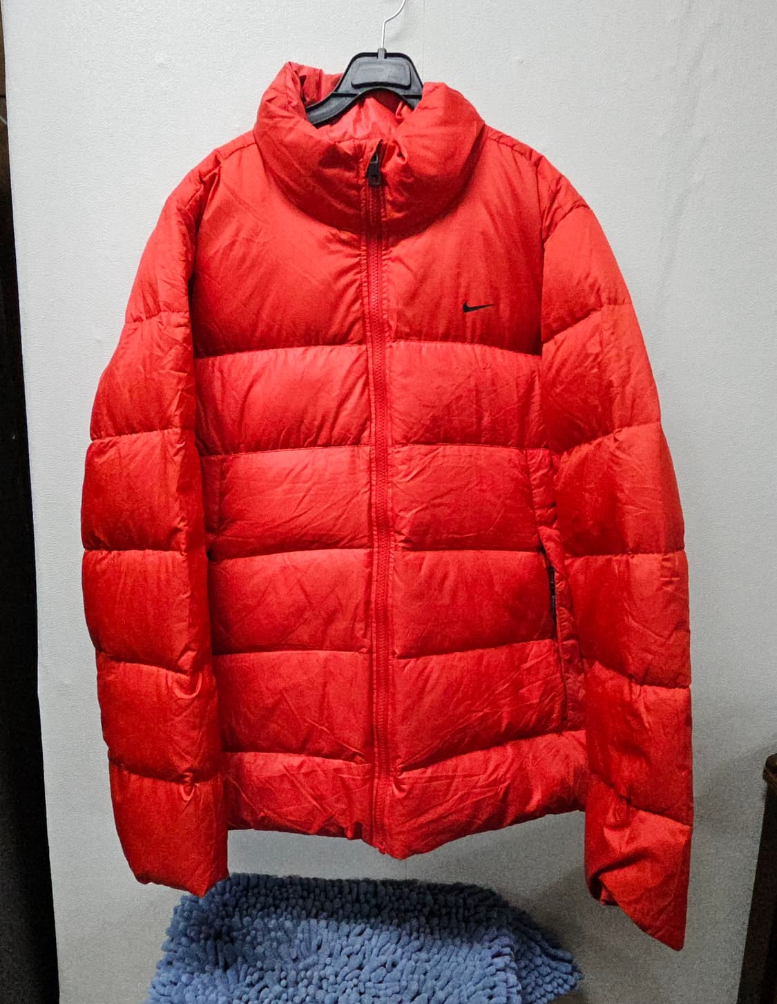 나이키 레드 다운  패딩 점퍼 M 상품이미지1