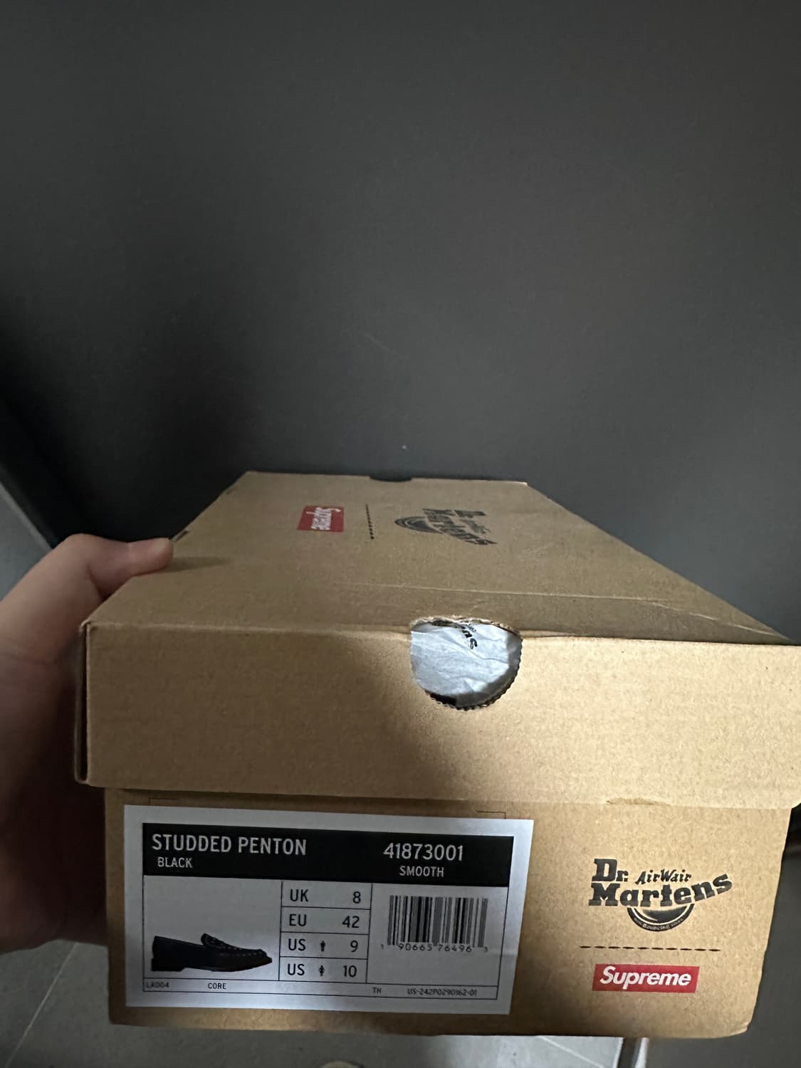 270 슈프림 닥터마틴 스터드 블랙 상품이미지3