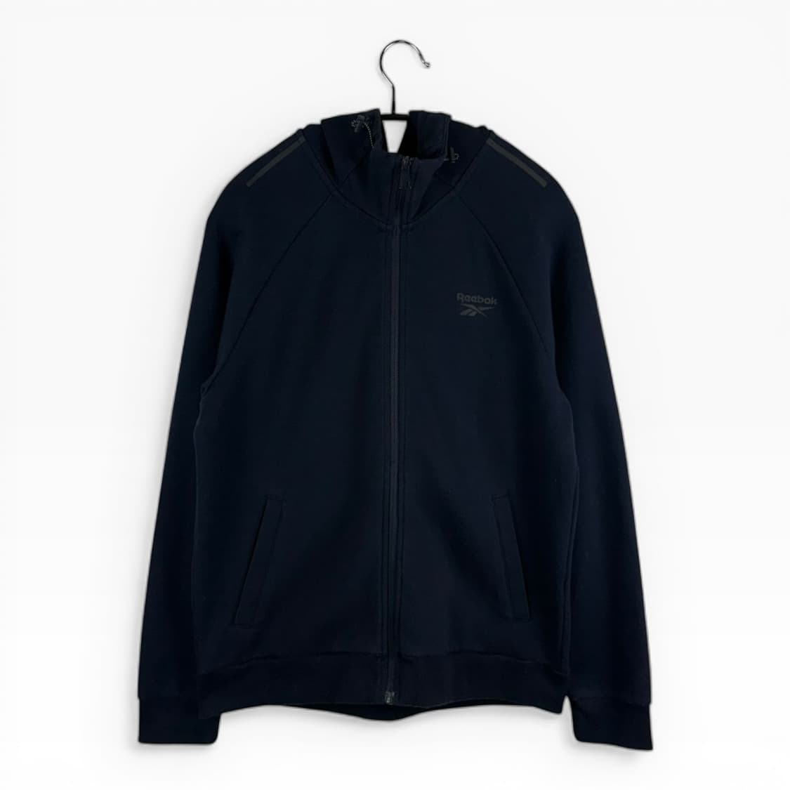 (무료배송)M) 리복 트레이닝 후드집업 네이비 상품이미지1