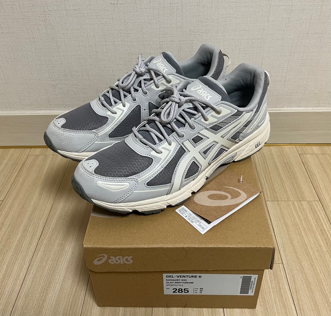 [285] 아식스 젤 벤쳐 6 SPS 클레이 그레이 크림 상품이미지2