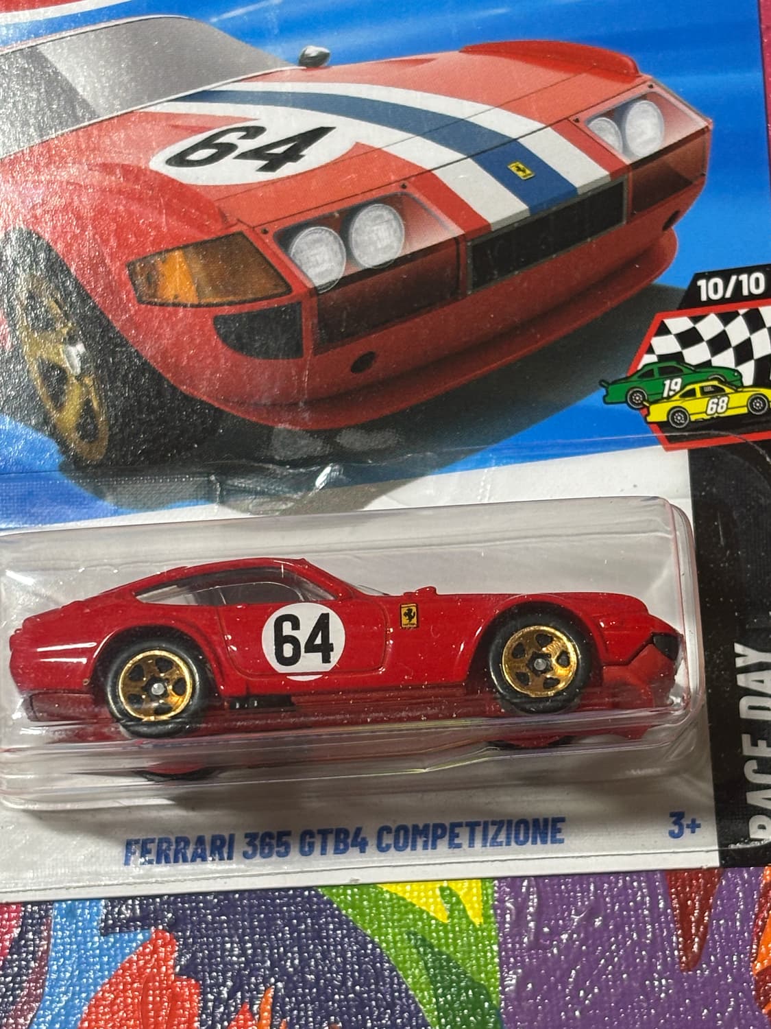 미개봉)레드) 페라리 365 gtb4 컴페티치오네 다이캐스트 인테리어소품 상품이미지9