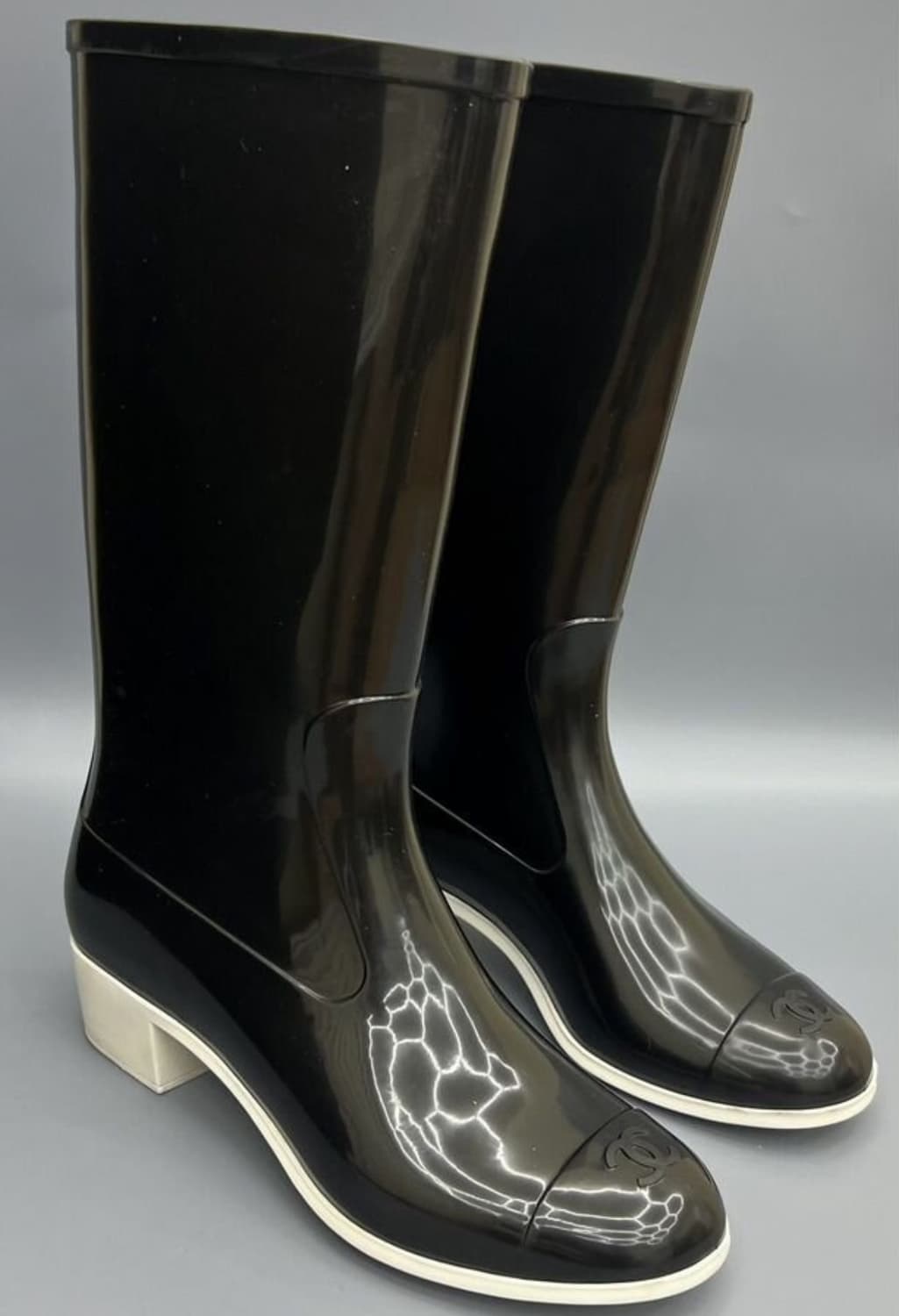 CHANEL 샤넬 레인부츠(38 사이즈)-헤외발송 상품이미지1