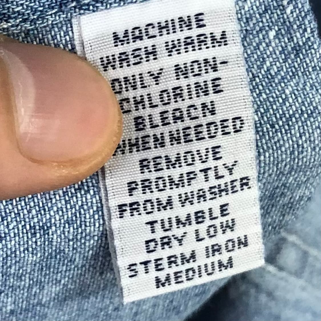 Xxl 폴로 데님 셔츠 상품이미지4