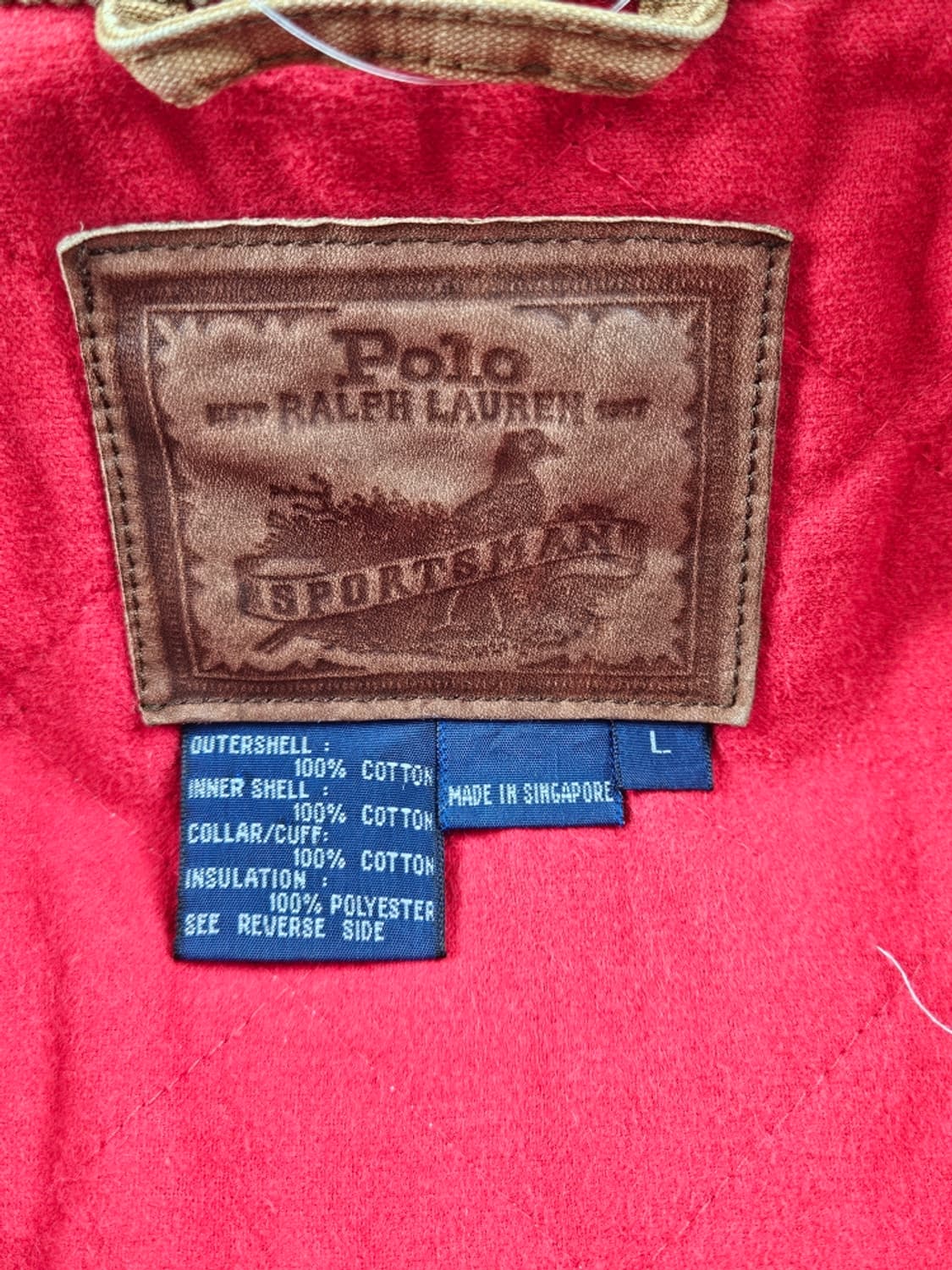 90's 폴로 스포츠맨 캔버스 모호크 워크 헌팅 자켓 (L) /10795 상품이미지8