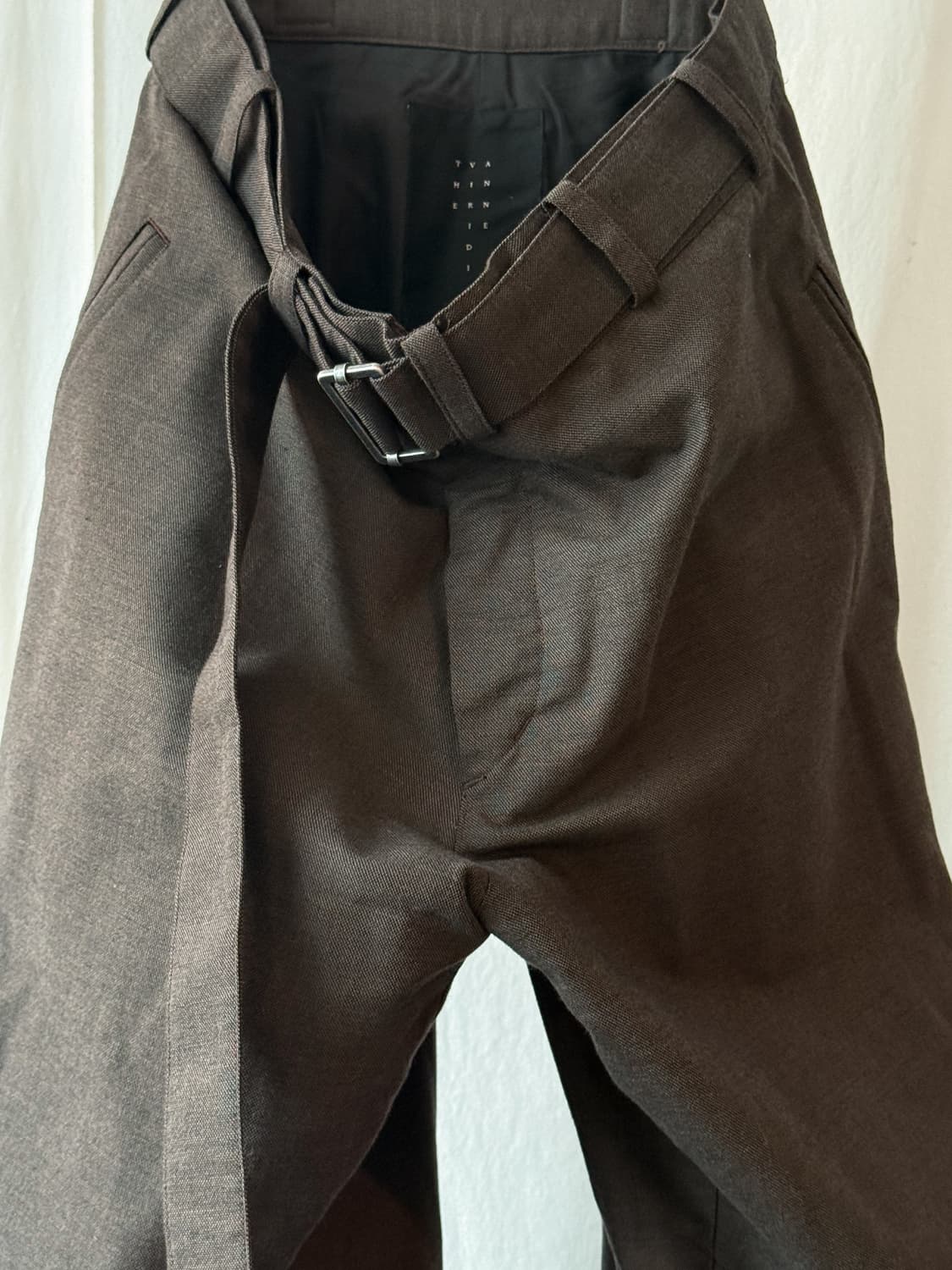 The Viridi Anne 24AW 샤크스킨 팬츠 상품이미지4