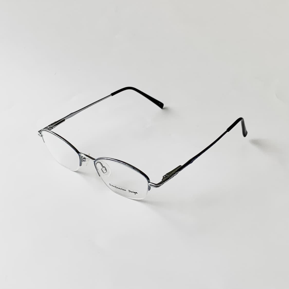 886 마블블루 데드스탁 빈티지안경 반무테 초경량 클래식 픽키 상품이미지3