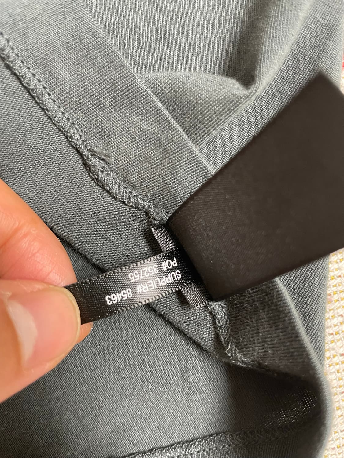 RRL 반팔 티셔츠 차콜 블랙(L) 상품이미지4