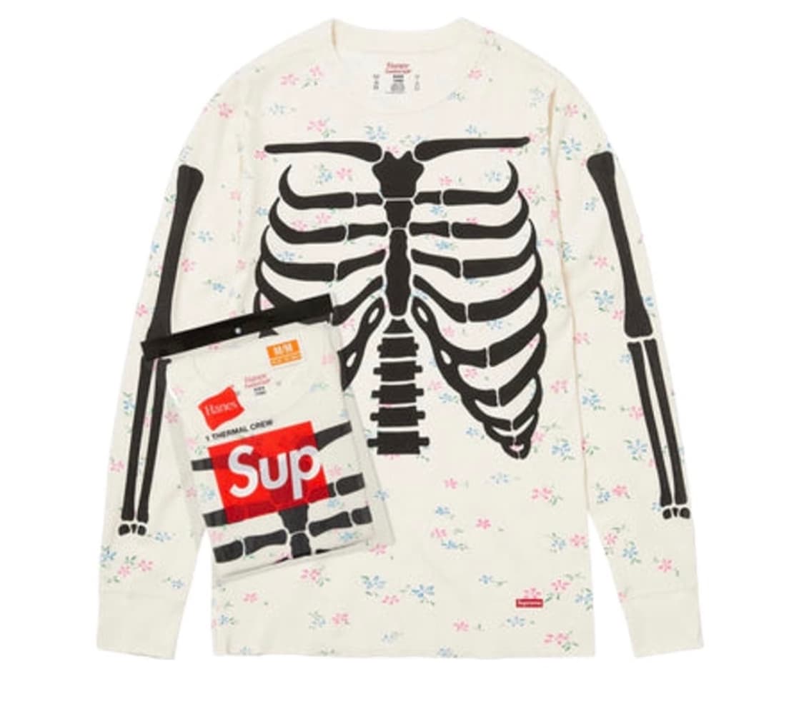 슈프림 본즈 플로럴 상품이미지1