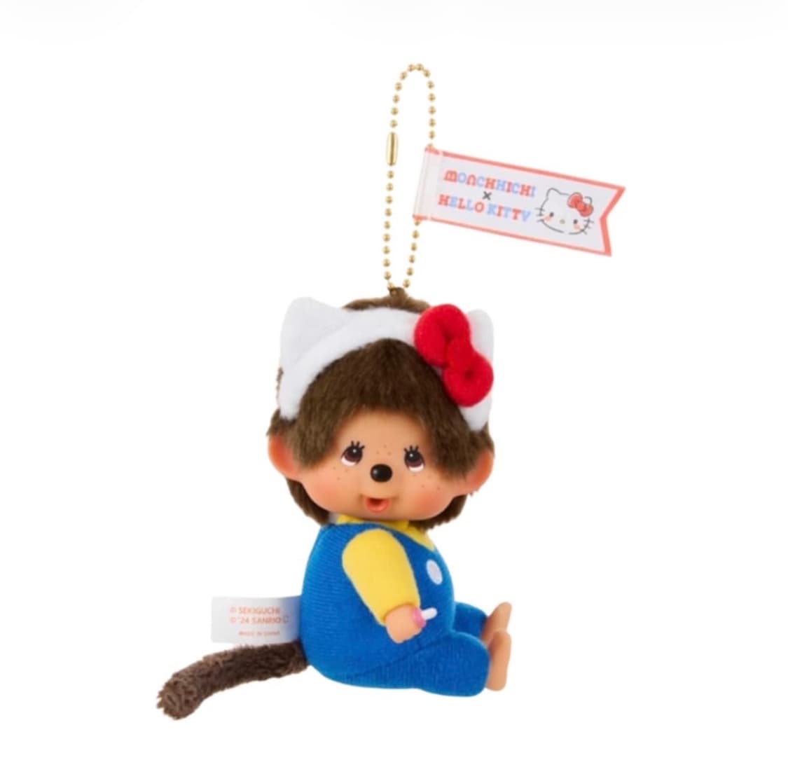 몬치치 키티 콜라보 키링 상품이미지1